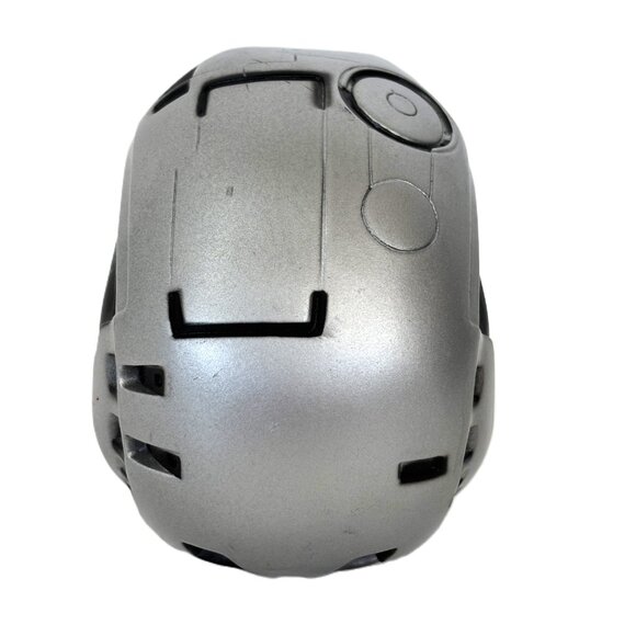 Terminator Style Small Silver Skull Figurine 4.5” x 4” x 4” - Picture 7 of 9